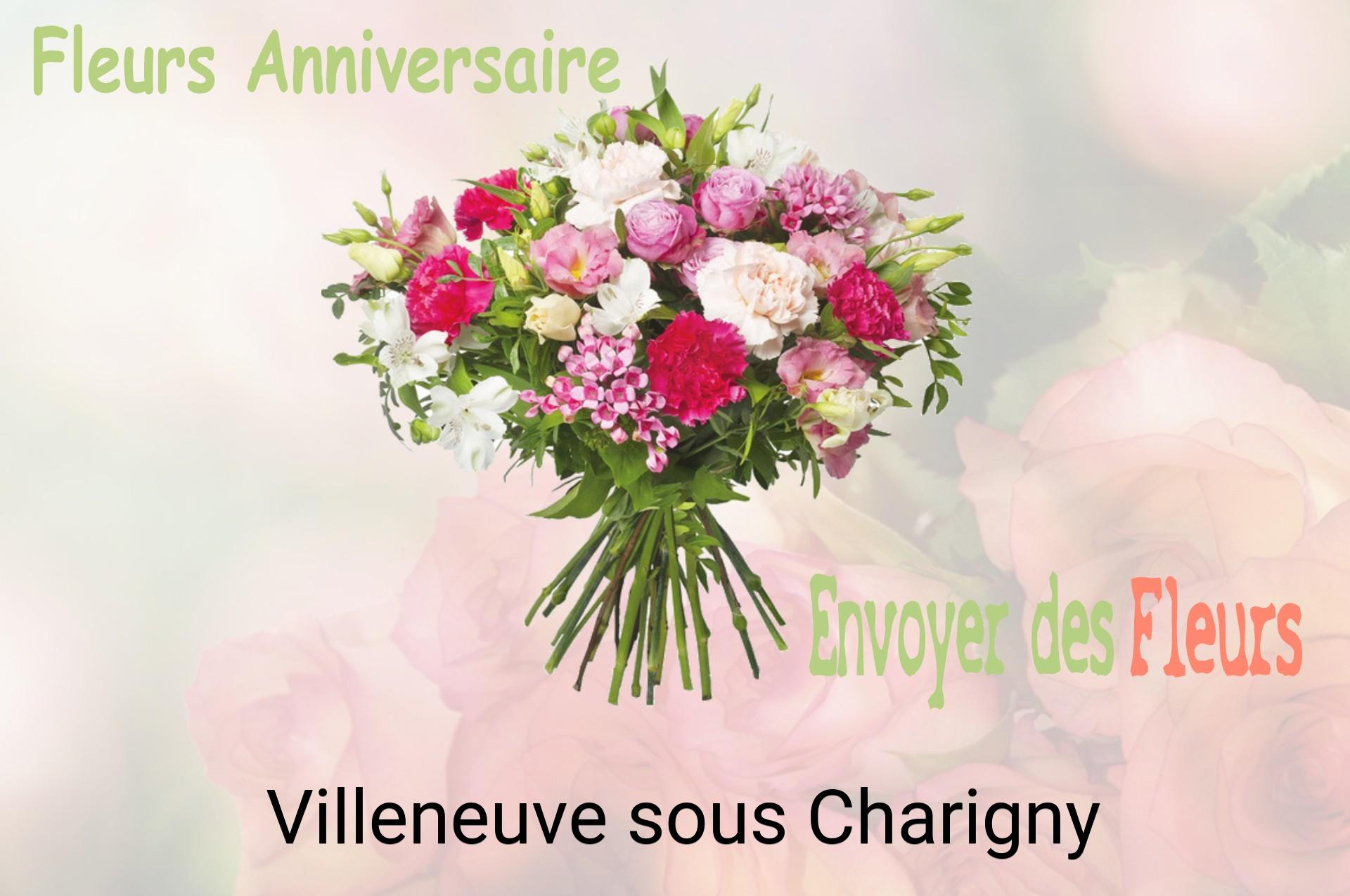 Bouquet de fleurs d’anniversaire livré à Villeneuve-sous-Charigny